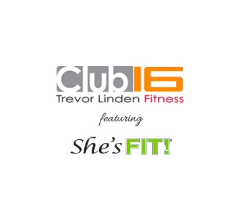 Club 16 and She's Fit Logo