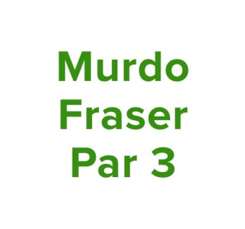 Murdo Fraser Par 3 Logo
