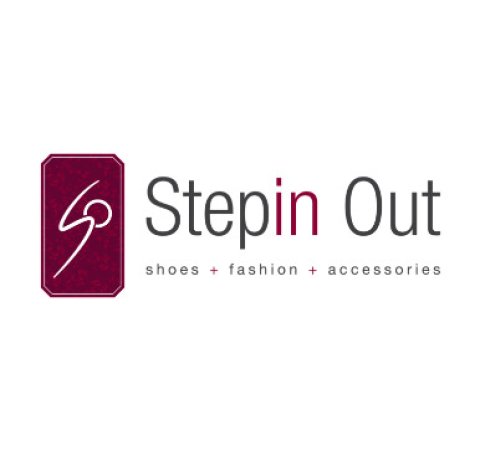 stepin out logo