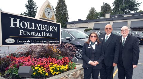 Hollyburn Funeral Home and First Memorial Boal Chapel.