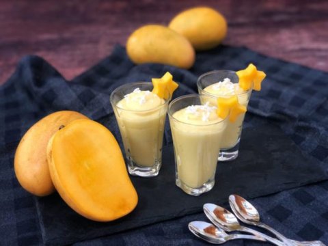 Blog: Mango coconut mousse